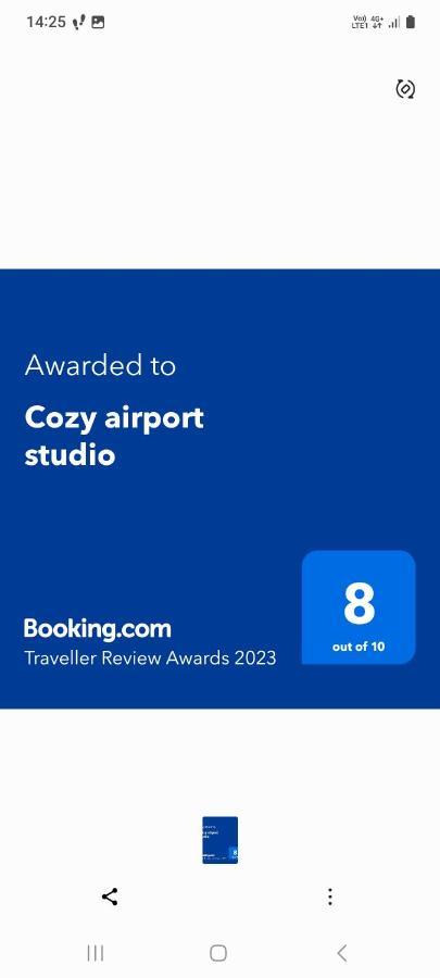 Cozy Airport Studio 2 Loútsa Exterior foto